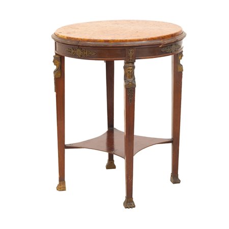 MANIFATTURA ITALIANA DELLA FINE DEL XIX SECOLO, Tavolino