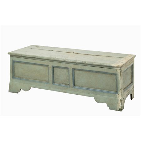 MANIFATTURA SICILIANA DEL XIX SECOLO, Cassapanca