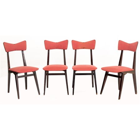 MANIFATTURA ITALIANA DEL XX SECOLO, Quattro sedie