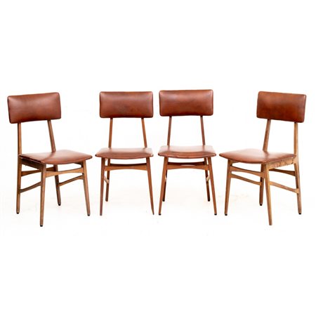 MANIFATTURA ITALIANA DEL XX SECOLO, Quattro sedie