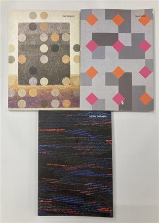LOTTO DI TRE CATALOGHI - Bruno Munari, catalogo Mostra Fortezza da Basso,...