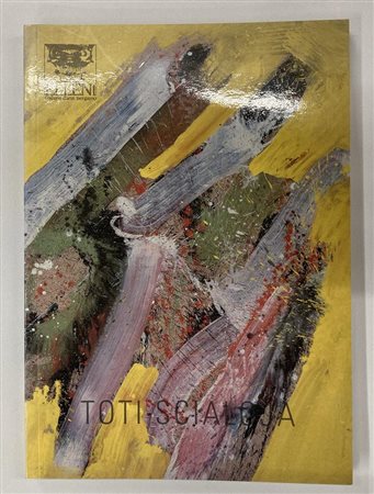 TOTI SCIALOJA catalogo Mostra Galleria d'Arte Elleni, Bergamo, 1994, cm 24x17...