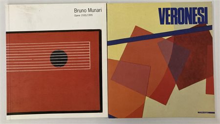 LOTTO DI DUE CATALOGHI - Luigi Veronesi 'Opere nuove' Catalogo Mostra Arte 92...