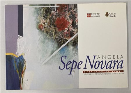 ANGELA SEPE NOVARA. STECCATO DI FIORI catalogo mostra Torre della Filanda,...