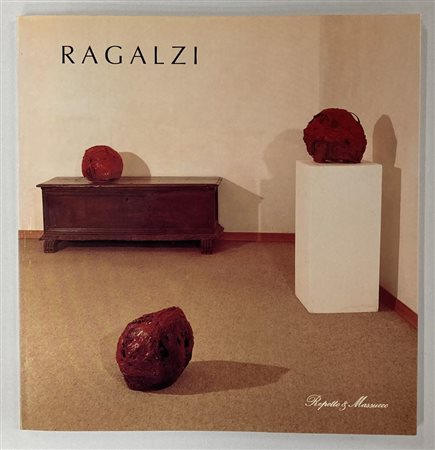 SERGIO RAGALZI GROVIGLI catalogo Mostra Repetto e Massucco Galleria Bottega...