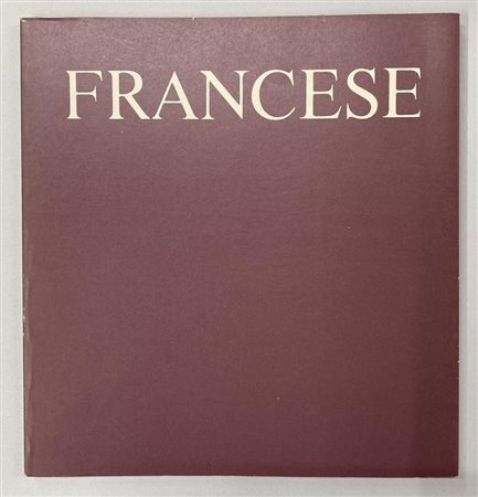 FRANCO FRANCESE SOLE NOTTURNO LA GOCCIA L'IMBARCO catalogo Mostra Galleria...