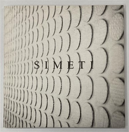 TURI SIMETI catalogo Mostra presso Museo Civico di Gibellina,1991, testo di...