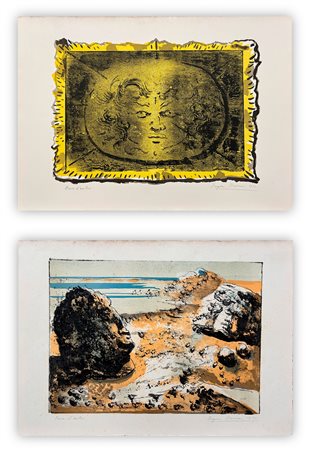 EUGÈNE GUSTAVOVITCH BERMAN (1899-1972) - Lotto unico di 2 litografie