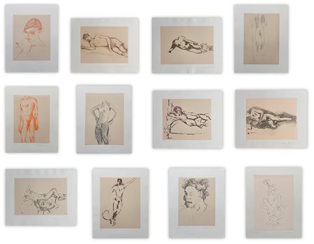 BONA DE MANDIARGUES (BONA TIBERTELLI DE PISIS) (1926-2000) - Filippo de Pisis. Undici più uno, 1975