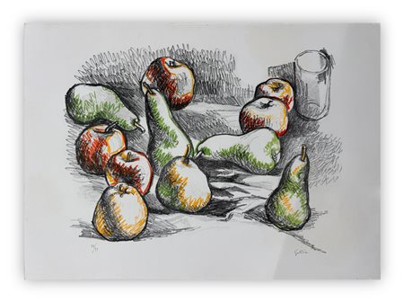 RENATO GUTTUSO (1911-1987) - Natura morta, 1975