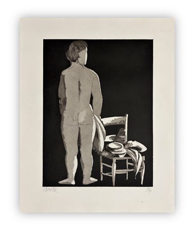 GIACOMO MANZÙ (1908-1991) - Senza Titolo