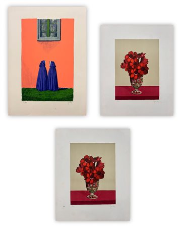 FABIO FAILLA (1917-1987) - Lotto unico composto da 3 litografie