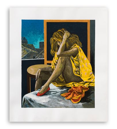 RENATO GUTTUSO (1911-1987) - Malinconia nova