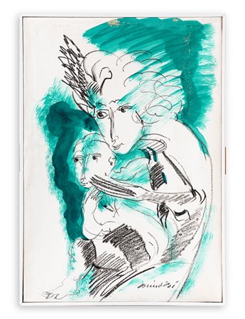 REMO BRINDISI (1918-1996) - Senza Titolo