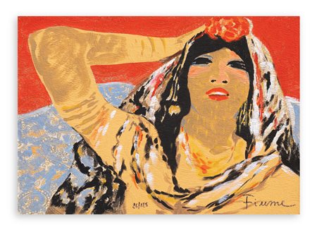 SALVATORE FIUME (1915-1997) - Senza Titolo (Somala)