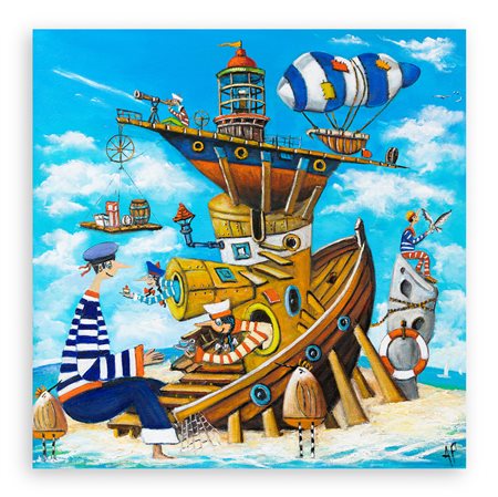 ARTUR PLACHTA (1971) - Coffee and cookie for dad after hark word