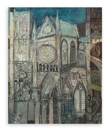 ALBINO REGGIORI (1933-2006) - Cattedrale, 1970