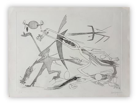 WIFREDO LAM (1902-1982) - Senza Titolo