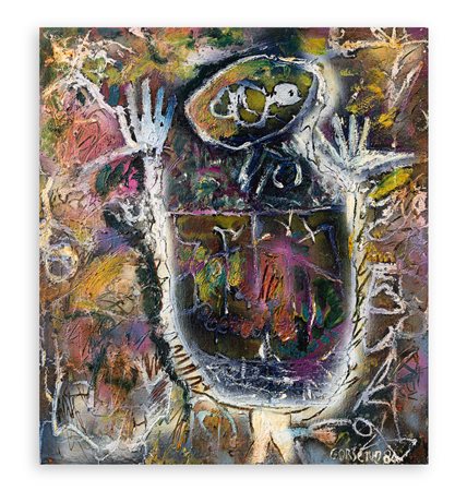 GIANCARLO GORSENIO (1929) - Vissuto n.5, 1984