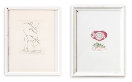 AUTORI VARI - Lotto unico di 2 opere: