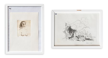 AUTORI VARI (FORGIOLI E CASSINARI) - Lotto unico di 2 opere