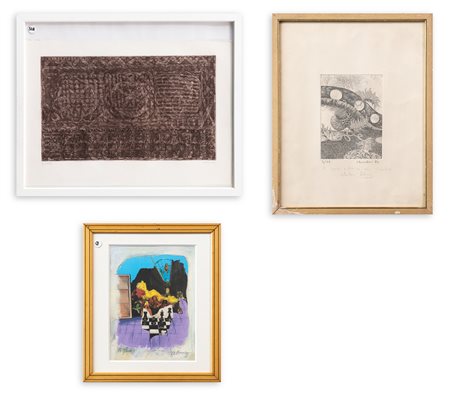 AUTORI VARI (FOMEZ, LATTANZI E CHERUBINI) - Lotto unico di 3 opere