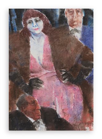 REMO SQUILLANTINI (1920-1996) - Il visone