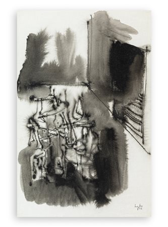 ALDO BERGOLLI (1916-1972) - Senza Titolo, 1965