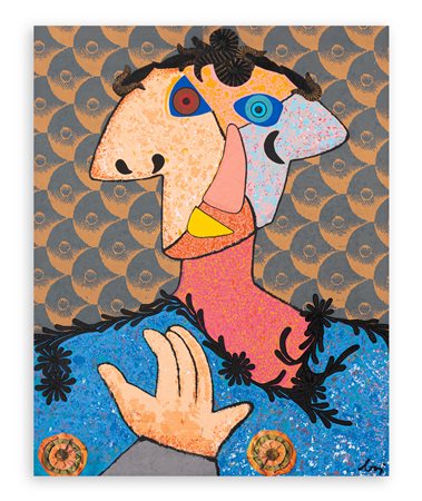 ENRICO BAJ (1924-2003) - Melisenda, 1971