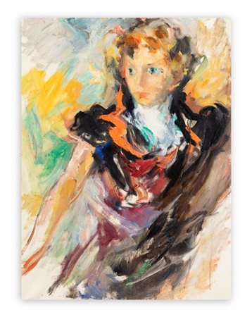 MARIO MICHELETTI (1892-1975) - Figura di adolescente, 1972