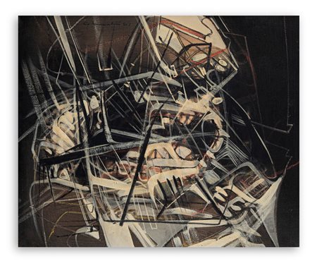 EDOARDO FRANCESCHINI (1928-2006) - Senza Titolo, 1961