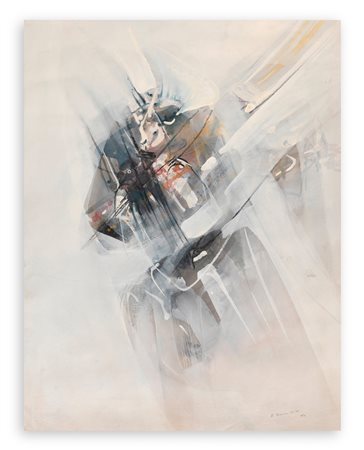 EDOARDO FRANCESCHINI (1928-2006) - Senza Titolo, 1960