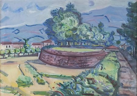 Moses Levy, 'Le mura di Lucca', Anni 60