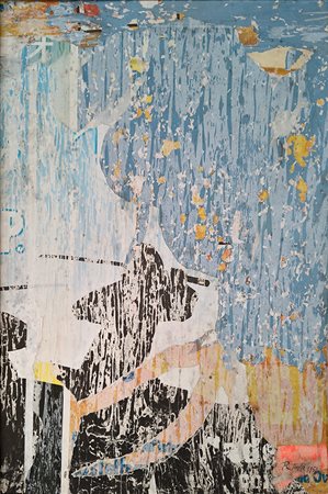 Mimmo Rotella, 'Il pescatore', 1958/1993