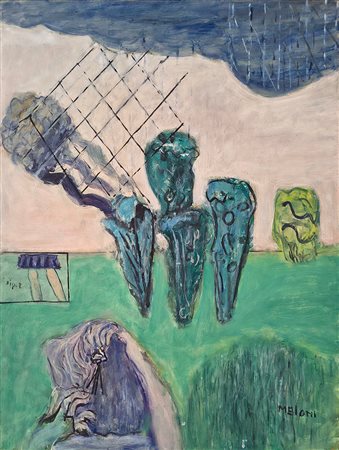 Gino Meloni, 'Natura', 1970