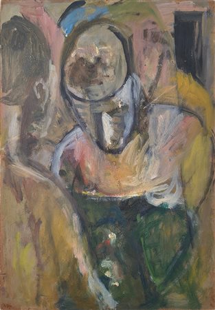 Mario Marcucci, 'Figure / Natura mora (sul retro)'