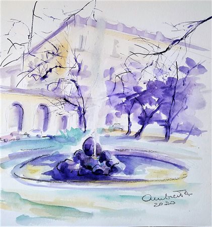 Ambretta Rossi, 'I giardini di Porta Nuova', 2020