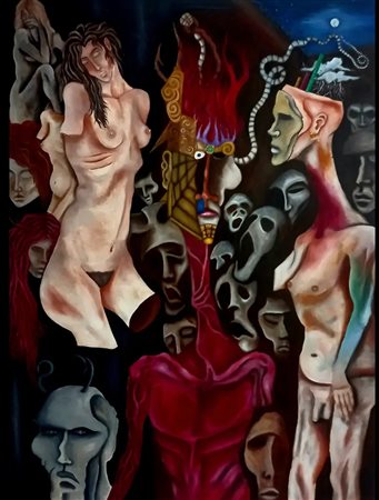 Daniele Laera, 'Eva e Adamo', 2022