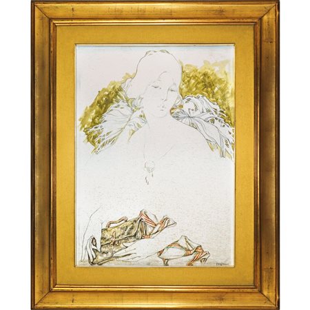 Mario  Piergiovanni (1939 - 2009)  - Giovane donna