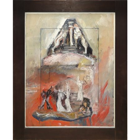 Carmelo Micalizzi (Catania 1933)  - Evento all'Agorà di Micene, 2001