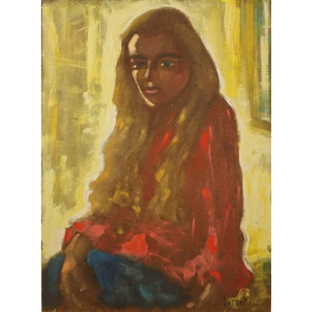 Albino Lorenzo (Tropea 1922 - 2005)  - Donna, 1960s/1970s