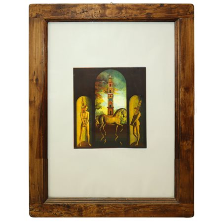 Salvo Russo (Catania 1954)  - Torri altissime vegliano