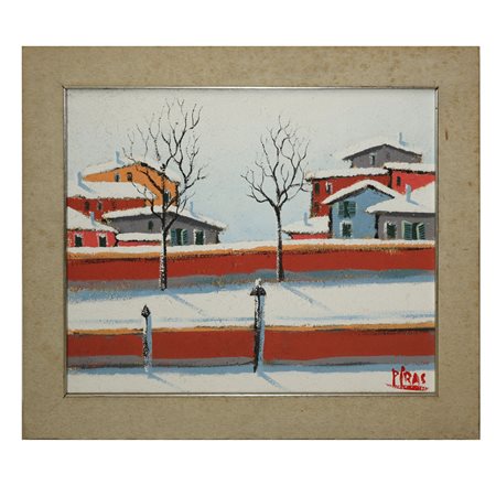 Piras - Paesaggio innevato