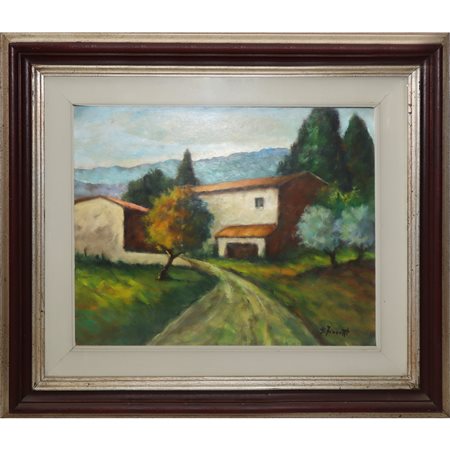 Giancarlo Fioretti (Firenze 1957)  - Case con alberi