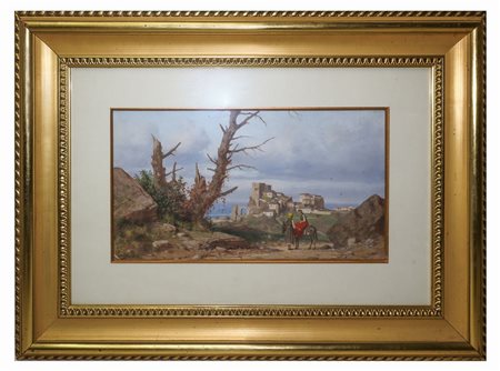 Borgo con donne a colloquio, Early 20° secolo