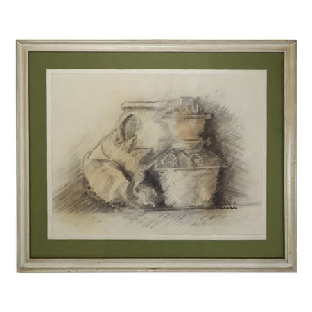 Matilde Iachelli (Francofonte 07/09/1946 - 2025)  - Natura morta raffigurante lume