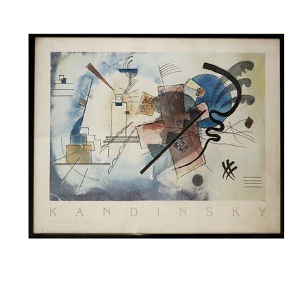 Vasilij Vasil'evič Kandinskij (Mosca 1866 - Neuilly-sur-Seine 1944)  - Jaune, Rouge, Bleu, 1925