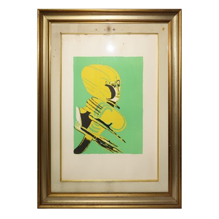 Remo Brindisi (Roma 1918 - Lido di Spina  1996)  - Senza titolo