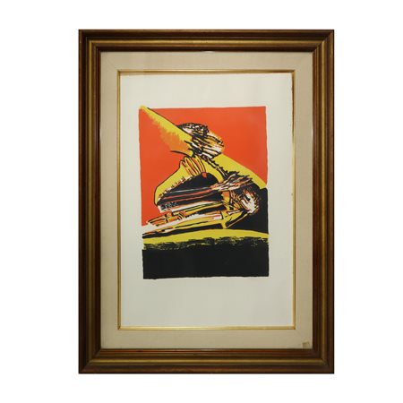 Remo Brindisi (Roma 1918 - Lido di Spina  1996)  - Senza Titolo