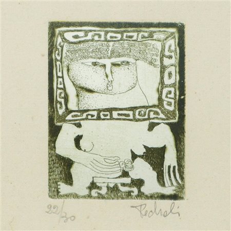 Gigi  Pedroli (Milano 1932)  - Incisione